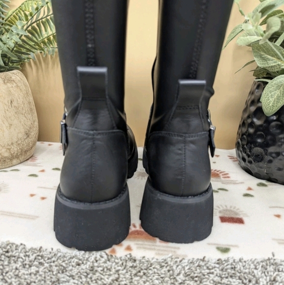 New Blondo Verona Tall Leather Zip Women's Size 7.5M Athletic Boots Waterproof - Picture 5 of 9